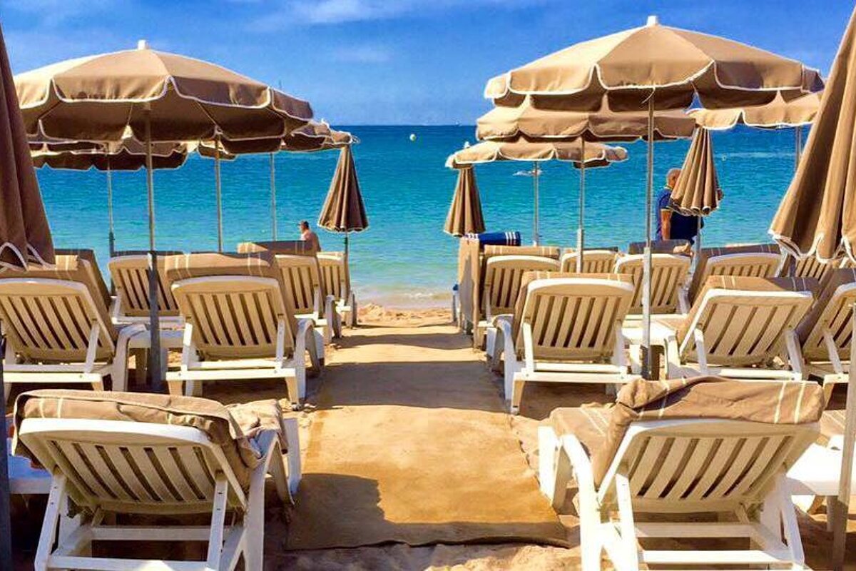 La Mandala Beach Club, Cannes beach