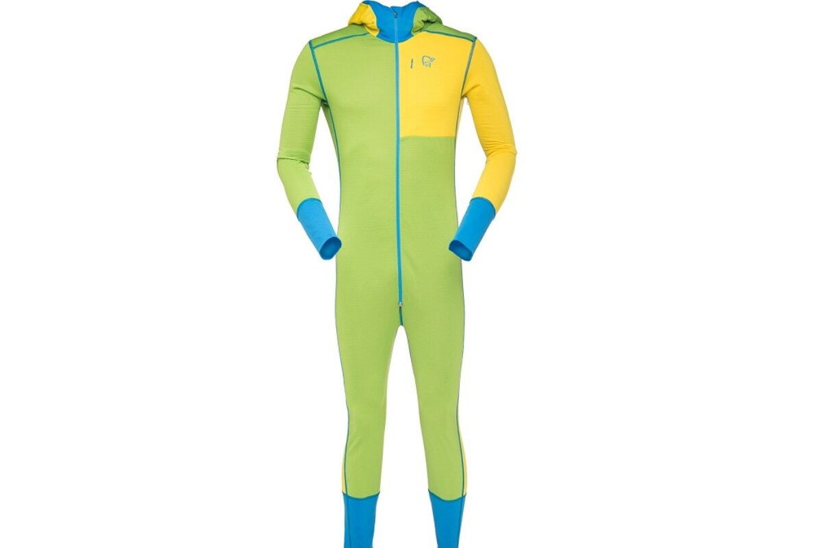 yellow and green skin suit