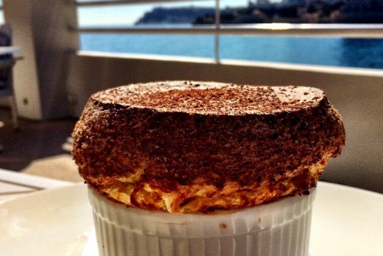 Bio souffle at Elsa in monaco