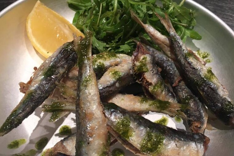Friture de Sardines du pays