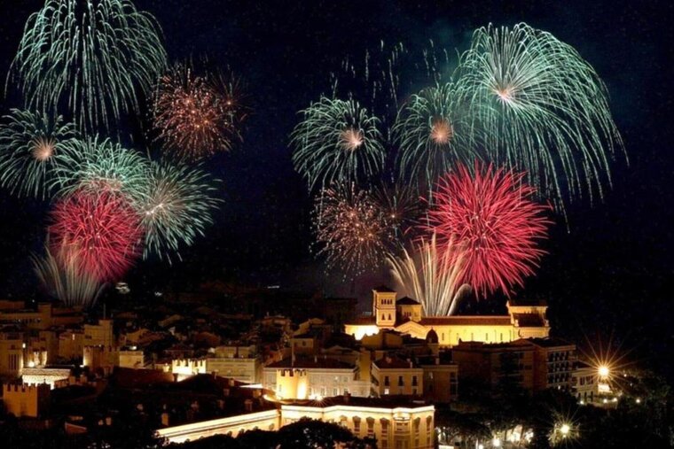 Monaco Art en Ciel International Fireworks Competition, Monaco