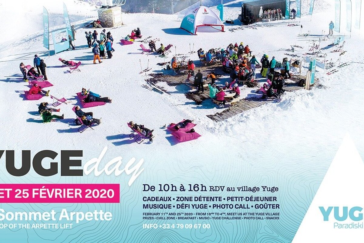 Yuge Day, Belle Plagne