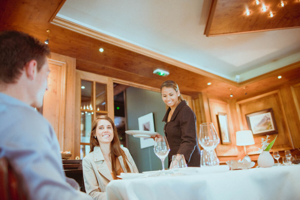 Albert Premier Restaurant, Chamonix interior