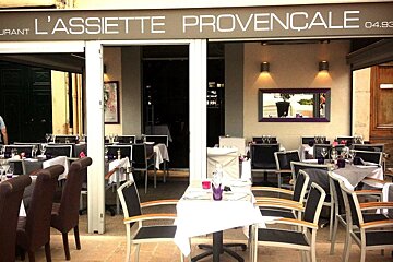 L'assiette Provencale Restaurant, Cannes restaurant terrasse