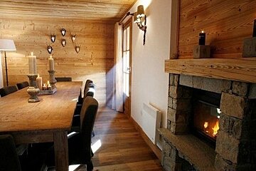 Le Vallon Chalet, Tignes - Les Brevieres dining area