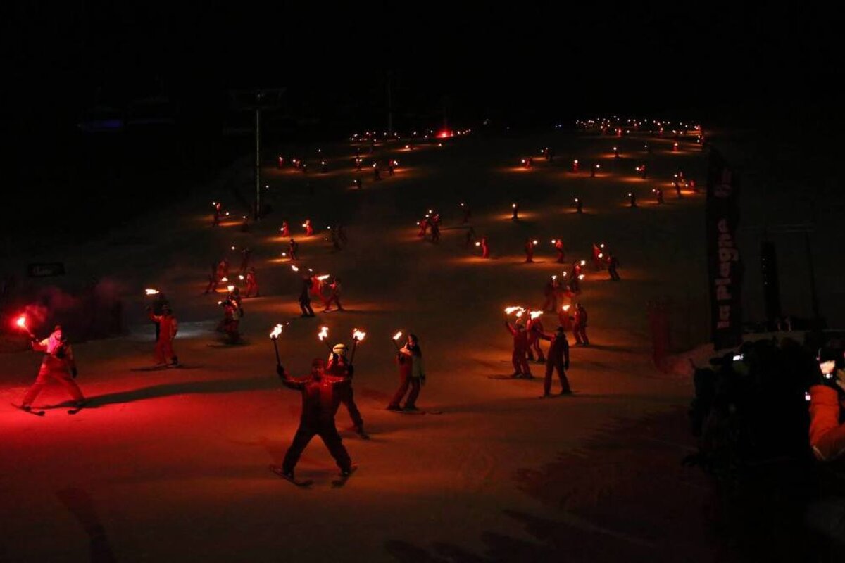 Olympic surprise at La Plagne’s Born to Be Show 2018