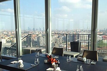 Unico Milano Restaurant, Northwest Milan interior
