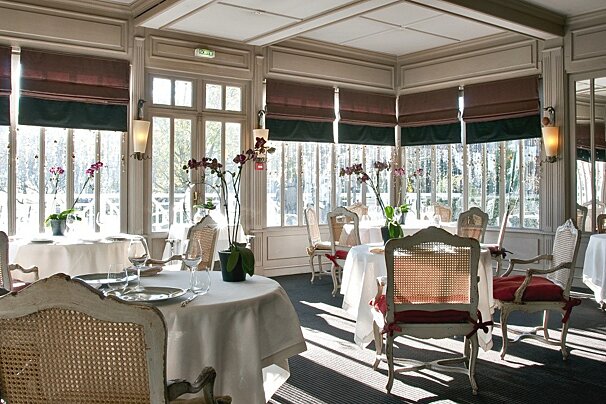 La Grand'Vigne Restaurant, Martillac interior