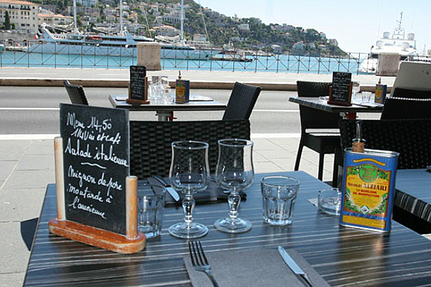 Le Bistrot du Port, Vieux Nice restaurant terrasse