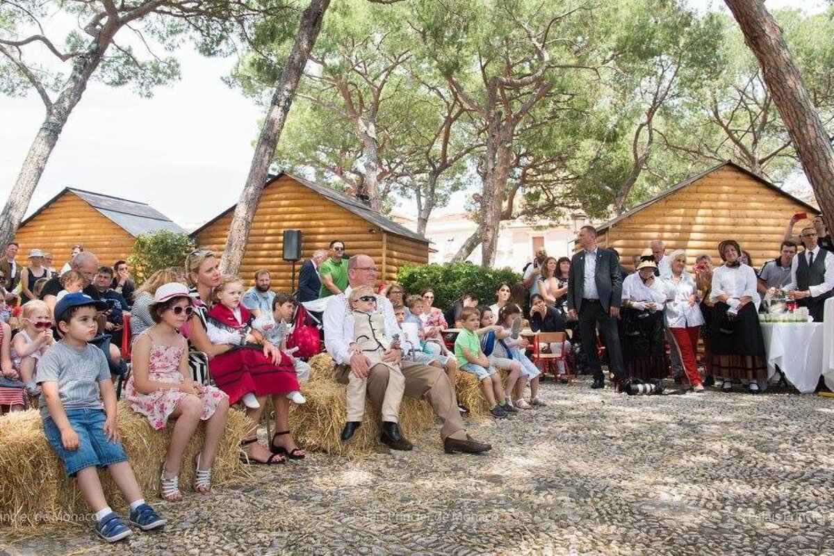 Monaco royals celebrate local culture