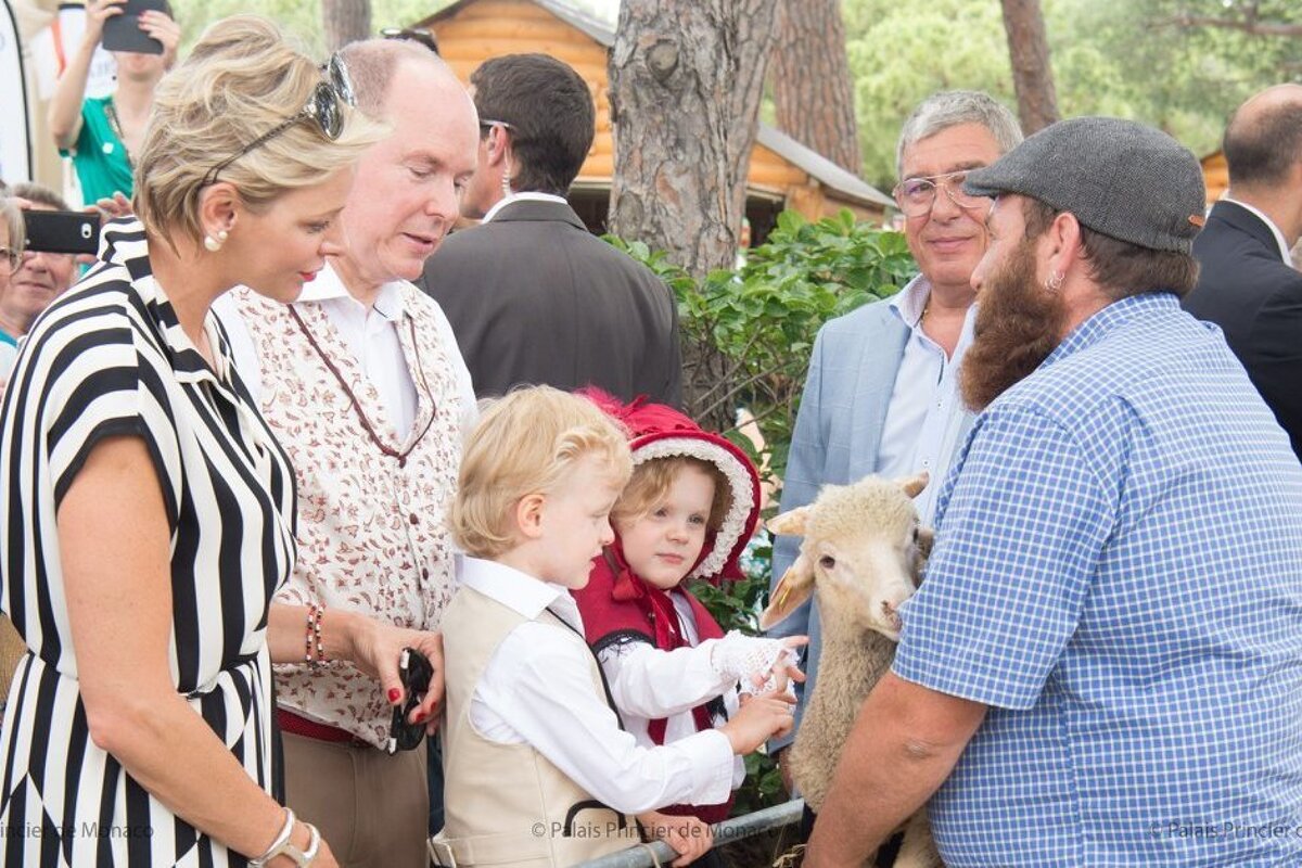 Monaco royals celebrate local culture