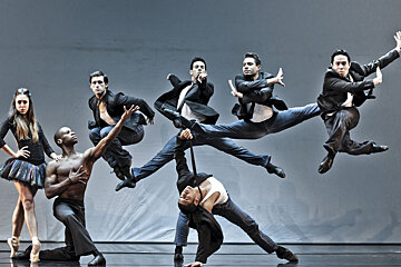 a group of dancers for Rock the Ballet, Cannes