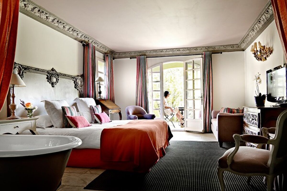 Villa Marie, St Tropez double bedroom