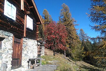 Hiking in Vallorcine near Chamonix Mont Blanc