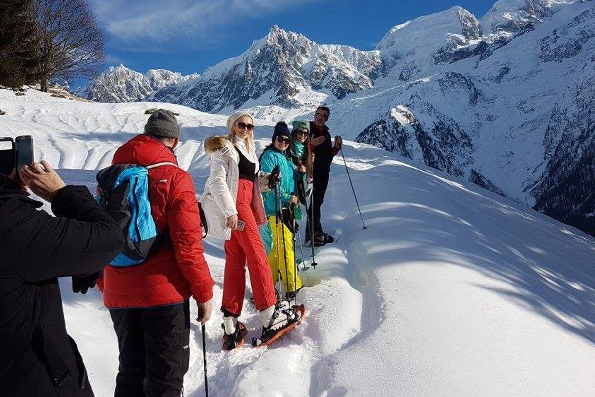 Parc de Merlet Snowshoe Walks, Les Houches
