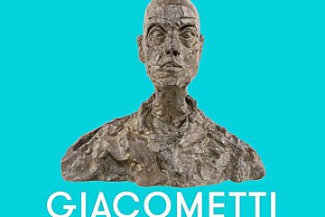 poster for summer giacometti exhibition