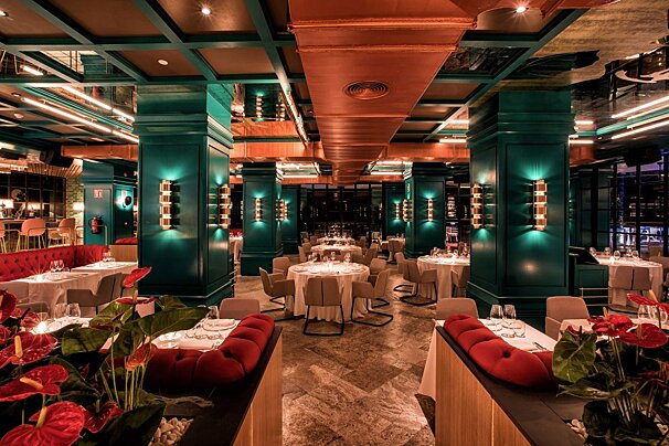 Tatel Restaurant, Playa d'en Bossa interior