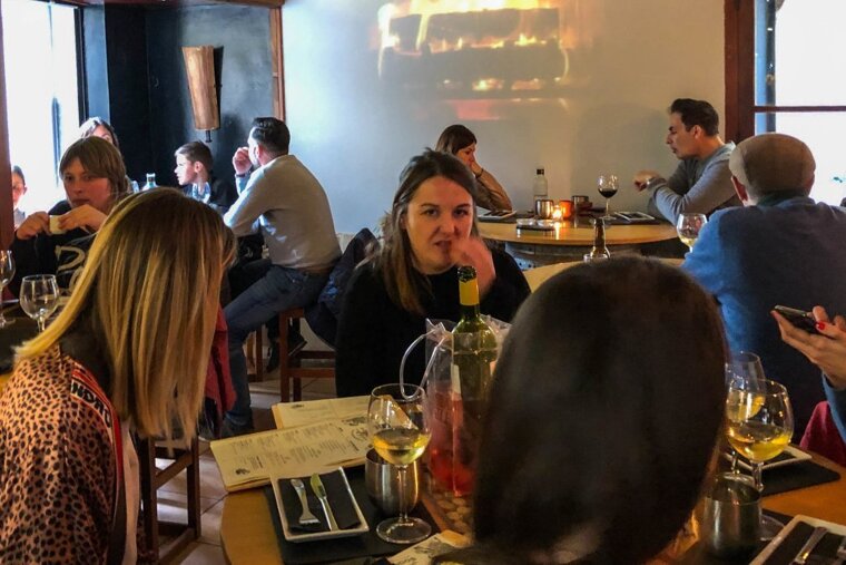 Ca'n Pintxo Restaurant Review, Soller interior