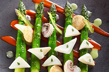 Cap d'Antibes Beach Hotel, Juan les Pins style of cuisine