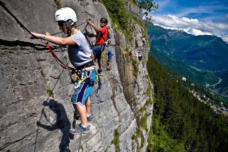 Chamonix Via Ferrata in Passy