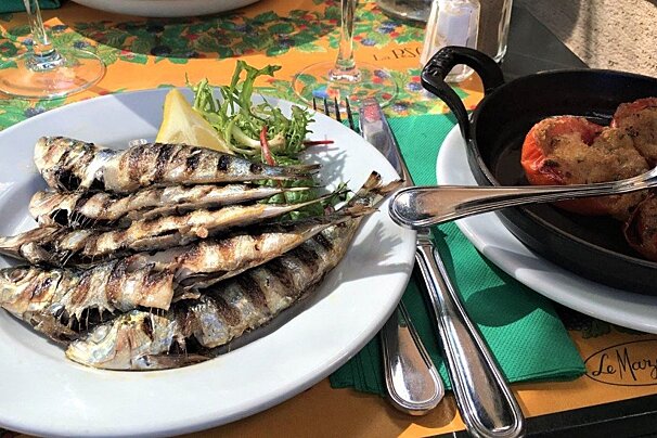 La PeSQuiere Restaurant, Saint Tropez style of cuisine