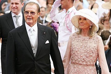 Sir Roger and his wife in monaco