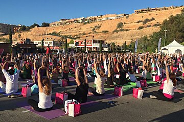 Sunset Yoga in Port Adriano