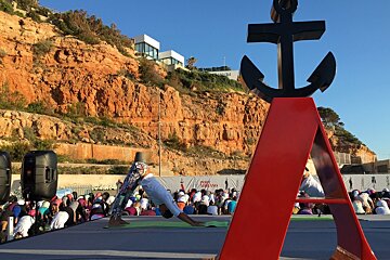 yoga at Port Adriano mallorca