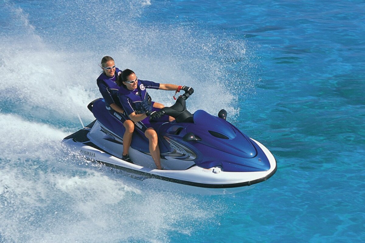 a jet ski in st tropez