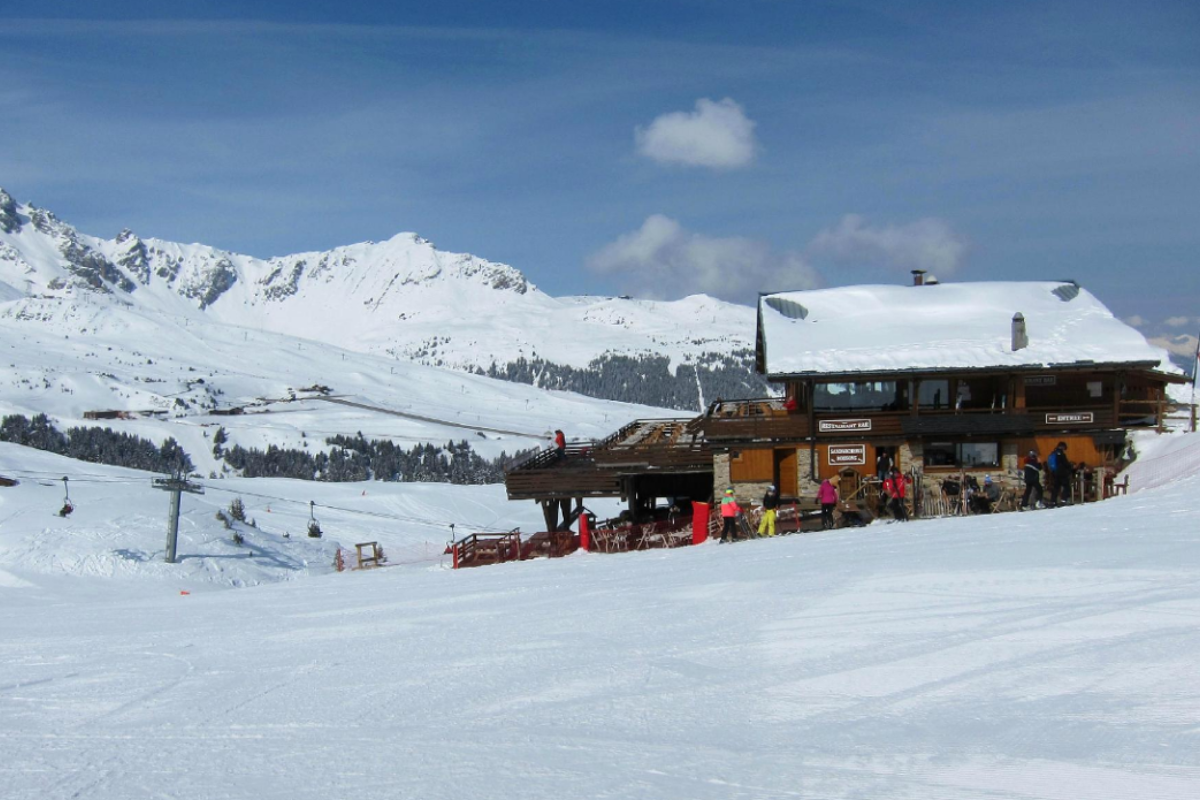 Le Bel Air Restaurant, Courchevel Moriond exterior