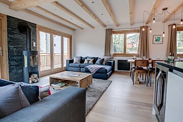 North Star Chalet, Morzine lounge