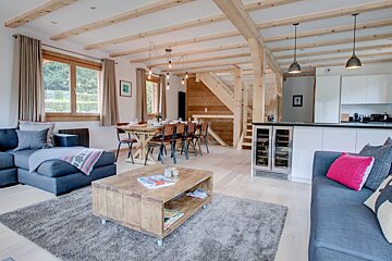 North Star Chalet, Morzine lounge