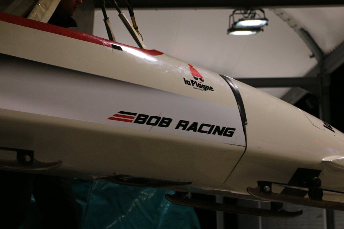 a bob sled in la plagne