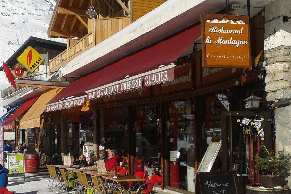 La Montagne Restaurant & Creperie, Tignes Le Lac / Le Lavachet exterior