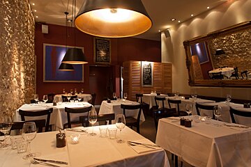 Les Canailles Bistro Restaurant, Cannes interior
