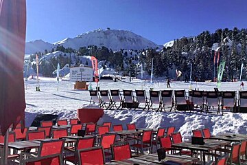 Les Cocottes Restaurant, La Plagne Centre restaurant terrasse