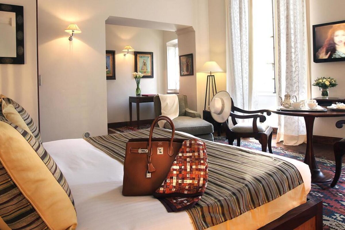 Pan dei Palais Boutique Hotel, Saint-Tropez double bedroom