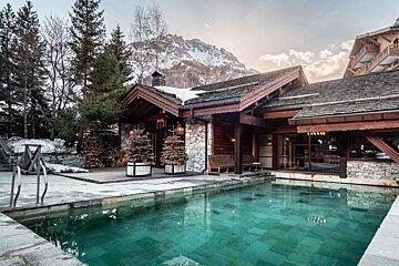 Pool at the Clarins Spa