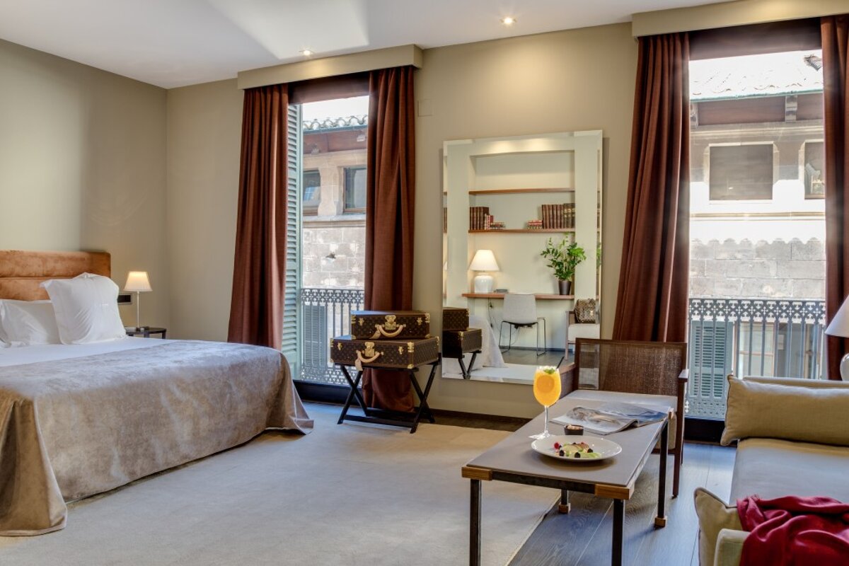 a picture of a hotel suite at Can Alomar Boutique Hotel