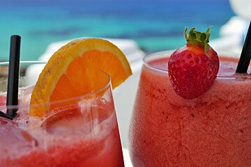fruit drinks at the cotton club ibiza
