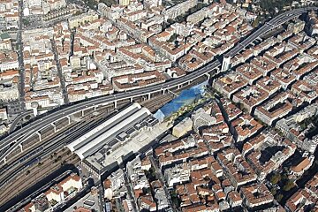 Futuristic design for new Gare de Nice