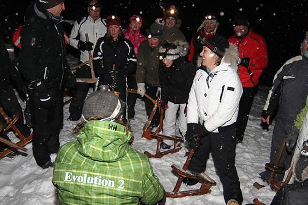 Night Sledging, Avoriaz