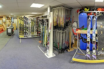 Skimium - Alpes Attitude Ski Hire, Morzine shop interior