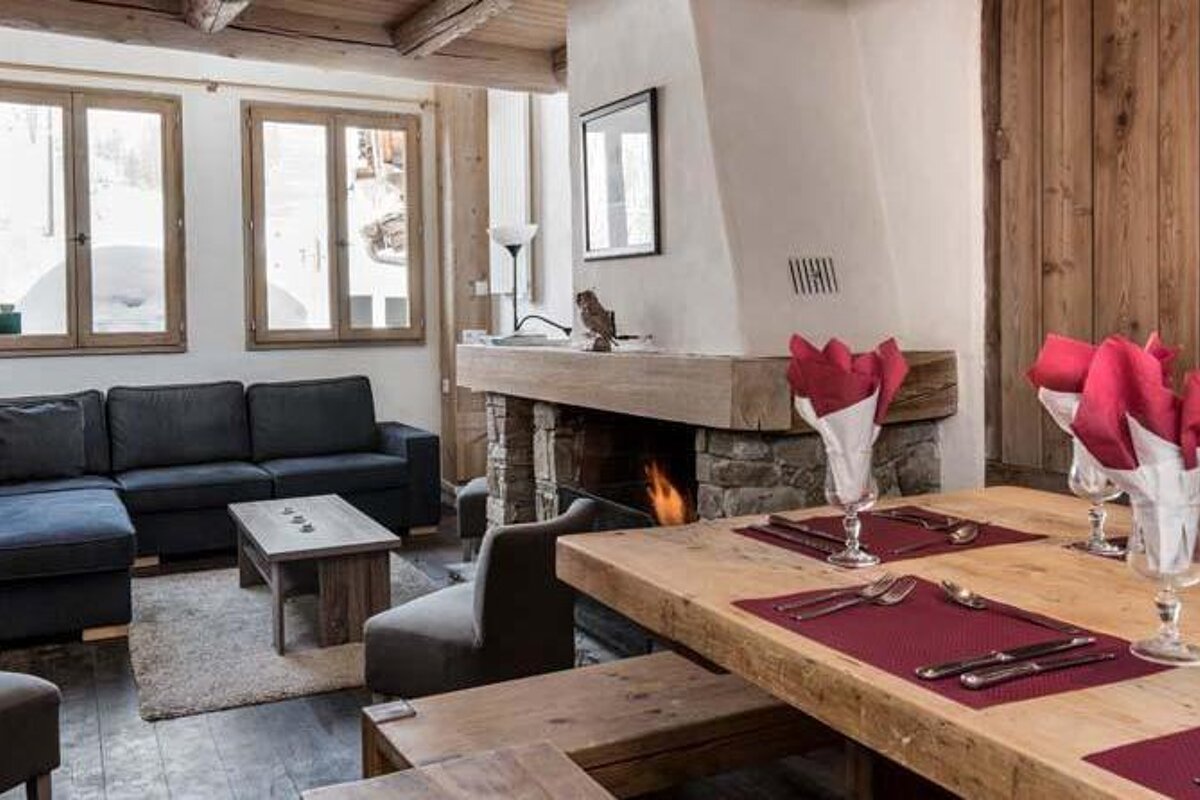 Bonne Neige Chalet, La Daille lounge