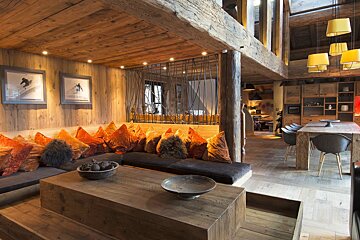 Rive Gauche Chalet, Le Fornet lounge