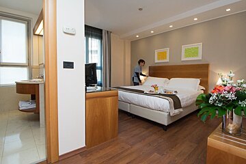 Royal Falcone Hotel, Monza double bedroom