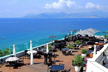 Blu 1835 Hotel & Thalasso, Cannes terrace