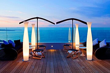 Blu 1835 Hotel & Thalasso, Cannes terrace