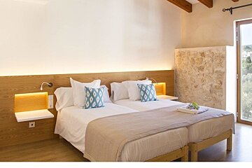 Can Cota Hotel, Selva double bedroom