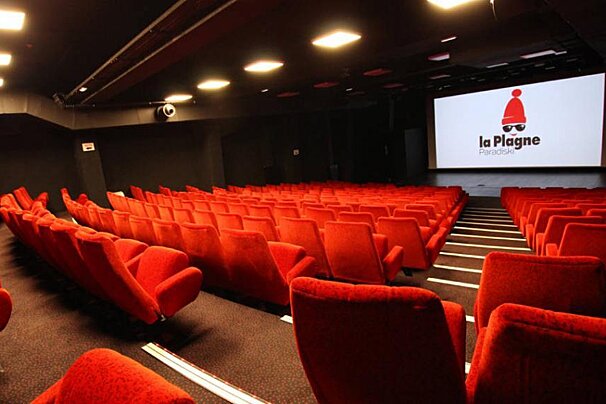 Inside the Cinema in La Plagne